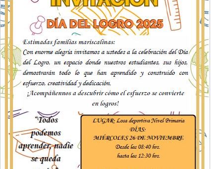 DÍA DEL LOGRO